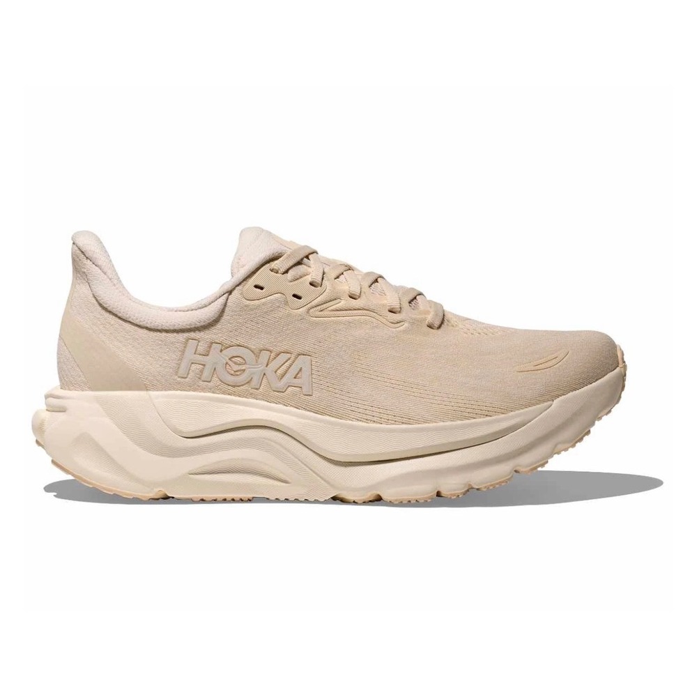 HOKA Women Arahi 8 Wide Birch Alabaster Running Shoes BHLB Size 9.5 D NWB